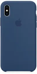 Apple iPhone X Silicone Case - Blue Cobalt (MQT42)