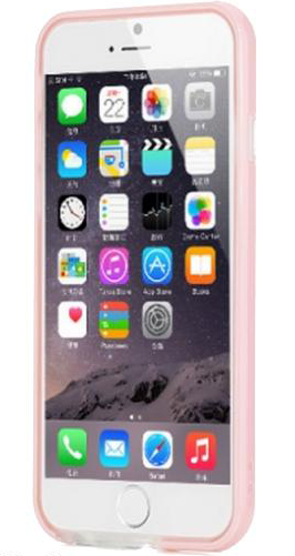 Бампер ROCK Duplex Slim Guard для Apple iPhone 6/6S (4.7") (Розовый / Pink) - ITMag