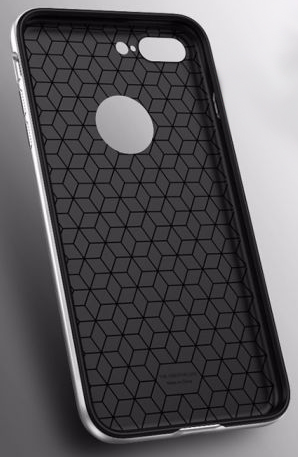Чехол iPaky TPU+PC для Apple iPhone 7 plus (5.5") (Черный / Золотой) - ITMag