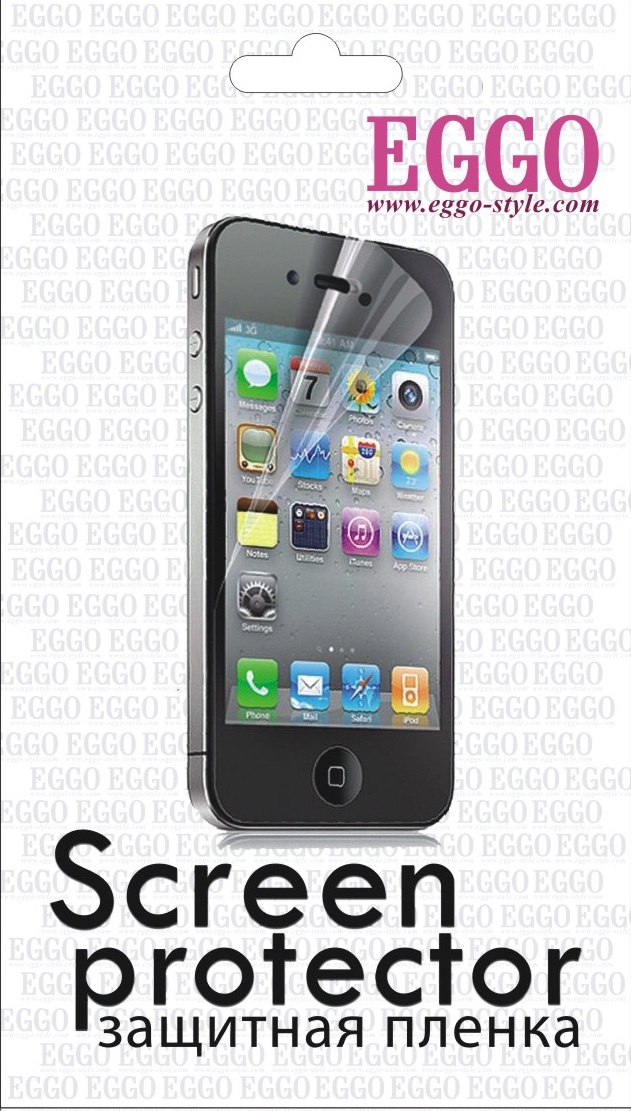 Пленка защитная EGGO iPhone 5/5S/SE 2 в 1 (Глянцевая) - ITMag