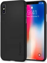 Spigen Case Thin Fit for iPhone X matt black (057CS22108)