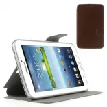 Чохол EGGO Geometric для Samsung Galaxy Tab 3 7.0 T210 / T211 Brown