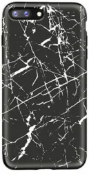 TPU чехол Rock Origin Series (Textured marble) для Apple iPhone 7 plus / 8 plus (5.5") (Чорний / Black marble)