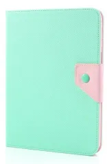Чехол EGGO двухцветный Leather Stand Case for Samsung Galaxy Tab 3 10.1 P5200/P5210 (Pink / Cyan)