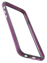 TPU бампер EGGO для iPhone 6/6S - Black / Purple