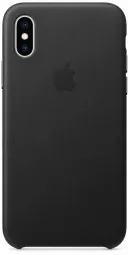 Apple iPhone XS Leather Case - Black (MRWM2)