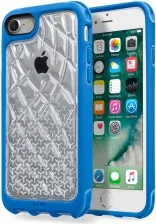 Защищенный чехол-накладка LAUT R1 для iPhone 7 (Transparent/Blue) (LAUT_IP7_R1_SK)