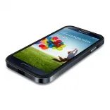 Чехол SGP Neo Hybrid Series для Samsung i9500 Galaxy S4 (+ наклейка на кнопку) (Серый / Metal slate)