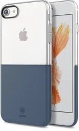 Чохол Baseus Half to Half Case For iPhone7 Dark Blue (WIAPIPH7-RY15)