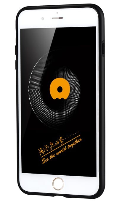 Накладка WUW для iPhone 7 Plus (Черный карбон) - ITMag