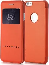 Чехол (книжка) Rock Rapid Series для Apple iPhone 6/6S (4.7") (Оранжевый / Orange)
