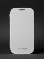 Чехол книжка EGGO Flip Cover для Samsung Galaxy S III i9300 White