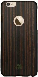 Чехол Evutec iPhone 6/6S Wood S (0,9 mm) Ebony (AP-006-CS-W34)