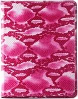 Чохол EGGO Glamour Pink для iPad 2/3/4 (зміїна шкіра, рожевий)