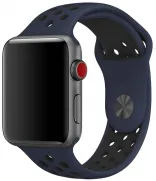 Ремінець Apple Watch Sport Nike+ 42 mm/44 mm (midnight blue/black)