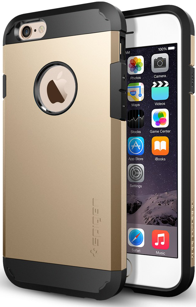 Чехол SGP Case Tough Armor Series Champagne Gold for iPhone 6/6S (4.7") (SGP10970) - ITMag