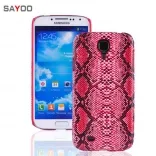 Кожаная накладка SAYOO Snake series для Samsung i9500 Galaxy S4 (Розовый)