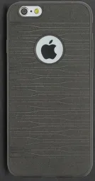 Пластиковая накладка Rock Pattern Series для Apple iPhone 6/6S (4.7") (Черный / Dark Grey)