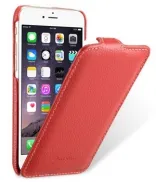 Кожаный чехол Melkco (JT) для Apple iPhone 6/6S (4.7") (Красный)