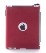 Ультратонка накладка SGP iPad 2 Leather Case Griff Series Dante Red