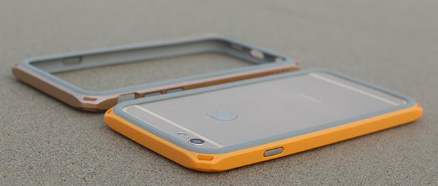 Бампер Rock Duo Star Series для Apple iPhone 6/6S (4.7") (Оранжевый / Orange) - ITMag