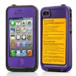 Чехол EGGO водонепроницаемый Redpepper для iPhone 4/4s (фиолетовый)