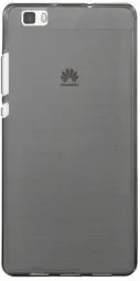 TPU чехол EGGO для Huawei P8 Lite (Сірий (прозорий))