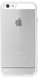 TPU+PC чехол Rock Enchanting Series для Apple iPhone 6/6S (4.7") (Белый / White)