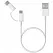 Xiaomi USB cable 2 in 1 Micro USB + Type-C 1m White - ITMag