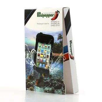 Чехол EGGO водонепроницаемый Redpepper для iPhone 4/4s (белый) - ITMag
