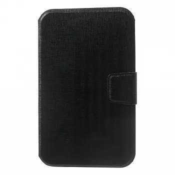 Чехол EGGO поворотный Texture для Samsung Galaxy Tab 3 7.0 T210/T211 Black - ITMag