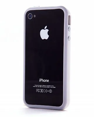 Apple iPhone 4/4s Bumper white - ITMag