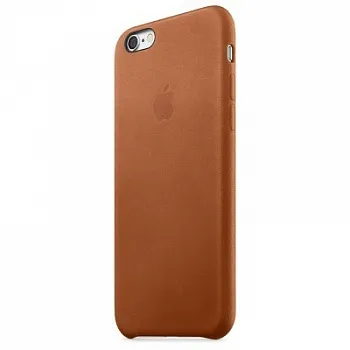 Apple iPhone 6s Leather Case - Saddle Brown MKXT2 - ITMag