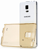 TPU чехол ROCK Slim Jacket для Samsung N910H Galaxy Note 4 (Золотой / Transparent Gold) - ITMag