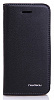 Кожаный чехол Nuoku Grace (книжка) для Apple iPhone 5/5S/5C (+ пленка) (Черный) - ITMag